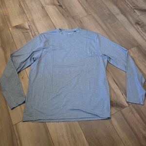 Men's Light Blue Long Sleeve Shirt